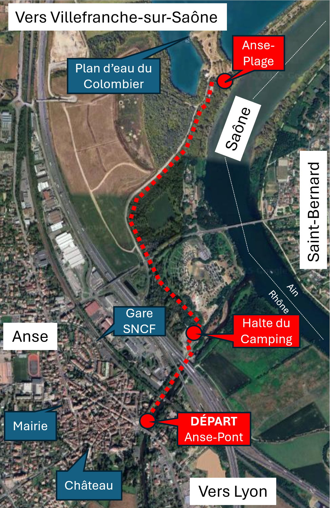 parcours d'exploitation