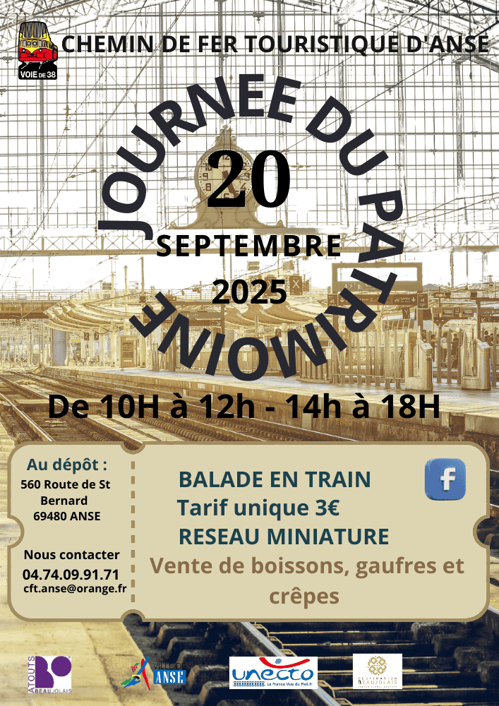Affiche fête du patrimoine 2025